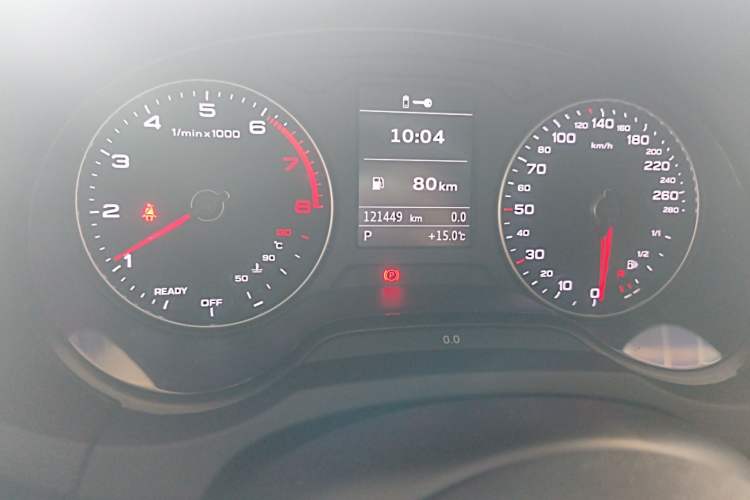 Used Audi A3 2017 Sportback 35 TFSI Ambition Edition Odometer Close Up