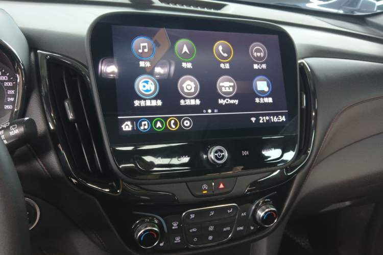 Used Chevrolet Equinox 2022 Mild Hybrid 550T RS Smart Boundary-Setting Edition Audio And AC Panel