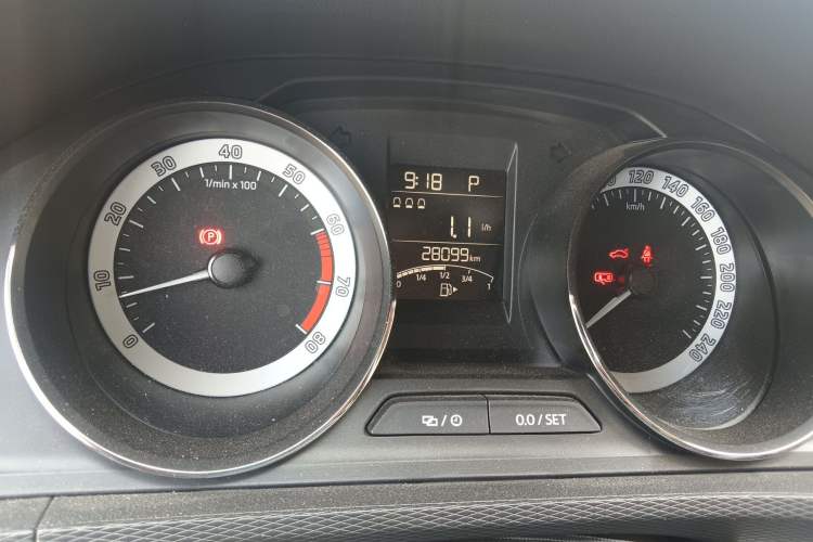 Used Skoda Kamiq 2018 1.5L Automatic Comfort Edition China V Standard Odometer Close Up