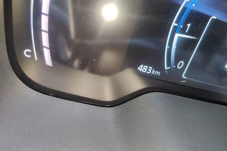 Used Toyota Corolla Cross 2026 Model 2.0L Pioneer Edition Odometer Close Up