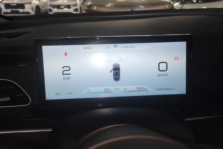 Used BYD Seal 06 New Energy 2024 DM-i 120KM Prestige Model Instrument Cluster