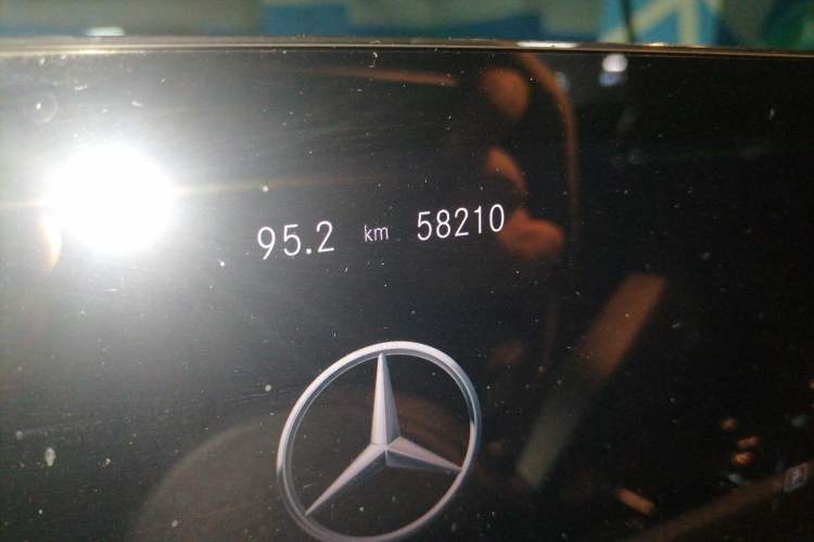 Used Mercedes-Benz A AMG 2020 AMG A 35 L 4MATIC Odometer Close Up