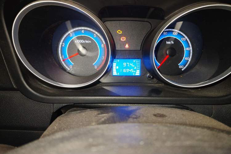 Used CHANGAN KAICHENG Ruixing M70 2019 1.5L Comfort Version 6-Seater China VI Standard Flat Roof Liftback Doors – DAM15KL Odometer Close Up