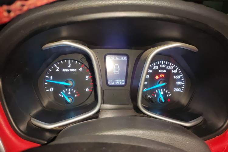 Used Zxauto Terralord 2018 2.5T Diesel Business Edition 4x4 Comfortable Large Double Cab SD4V25R-100 Instrument Cluster