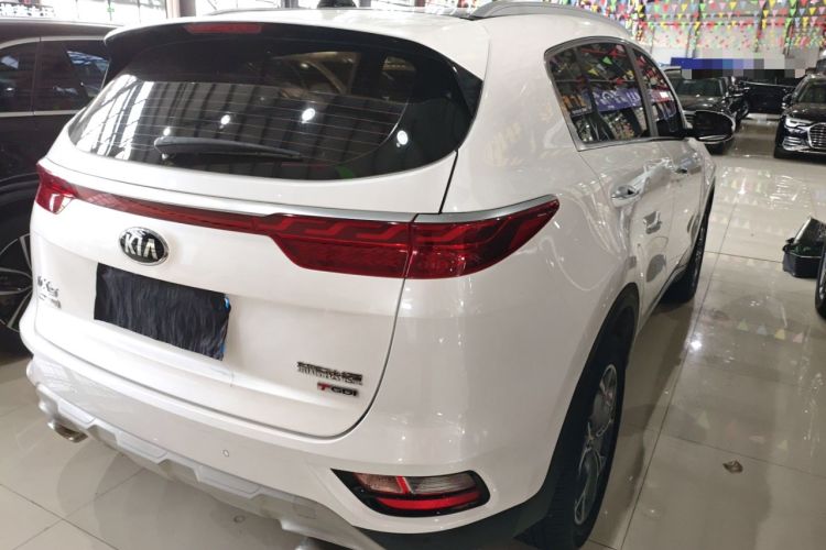 Used Kia KX5 2019 1.6T Automatic Two-Wheel Drive Luxury Edition Rear Right 45 Deg