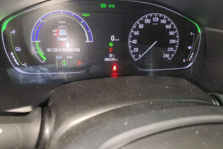 Used Honda Inspire 2022 Lingpai Hybrid 2.0L Pure Elegant Edition Odometer Close Up