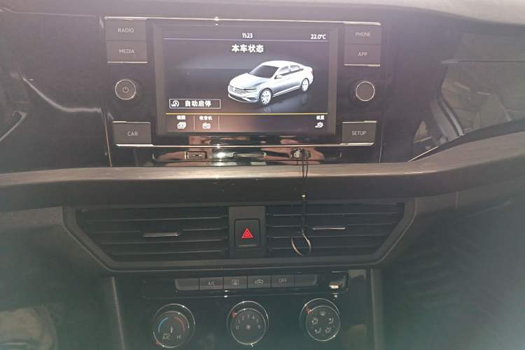 Used Volkswagen Bora 2019 Revised Version 1.5L Automatic Comfort Edition China VI Standard Audio And AC Panel