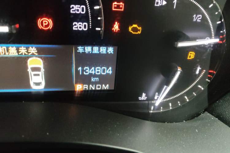 Used Cadillac ATS-L 2017 28T Tech Edition Odometer Close Up