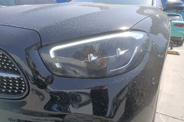 Used Mercedes-Benz E-Class New Energy 2022 Restyled E 350 e L Plug-in Hybrid Sports Sedan Left Front Headlight