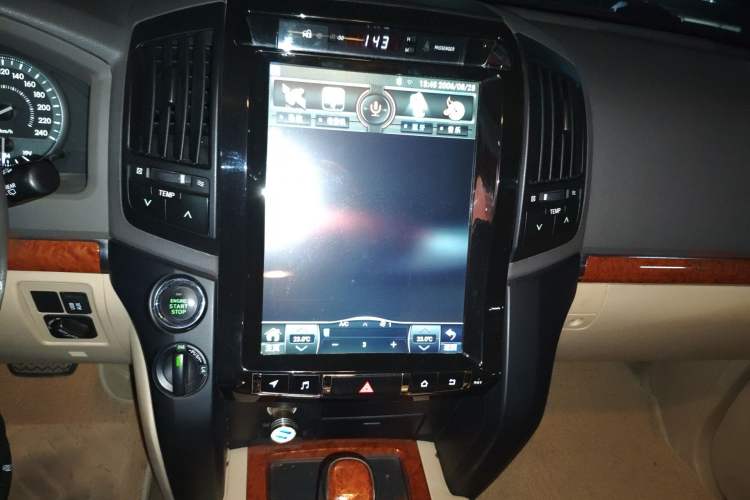 Used Toyota Land Cruiser  Audio And AC Panel