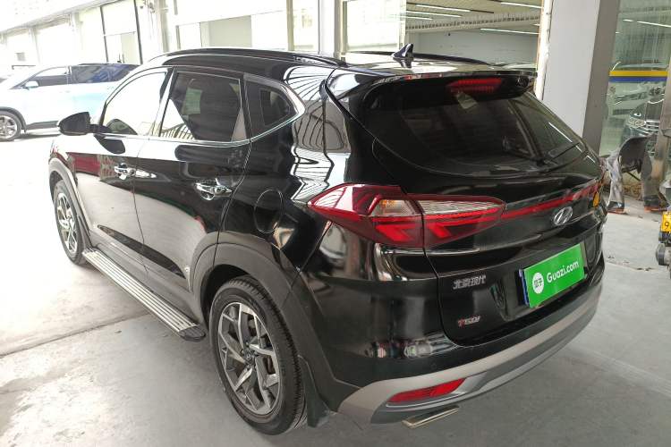 Used Hyundai Tucson 2019 280TGDi Dual-Clutch Two-Wheel Drive Fashion Edition China VI Standard Rear Left 45 Deg