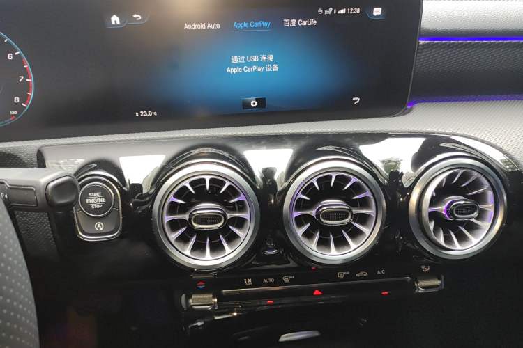 Used Mercedes-Benz A-Class 2022 A 200 L Sport Sedan Fashion Model Audio And AC Panel