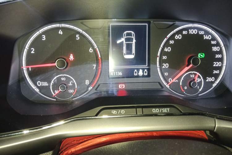 Used Volkswagen T-Cross 2021 1.5L Automatic Comfort Edition Odometer Close Up