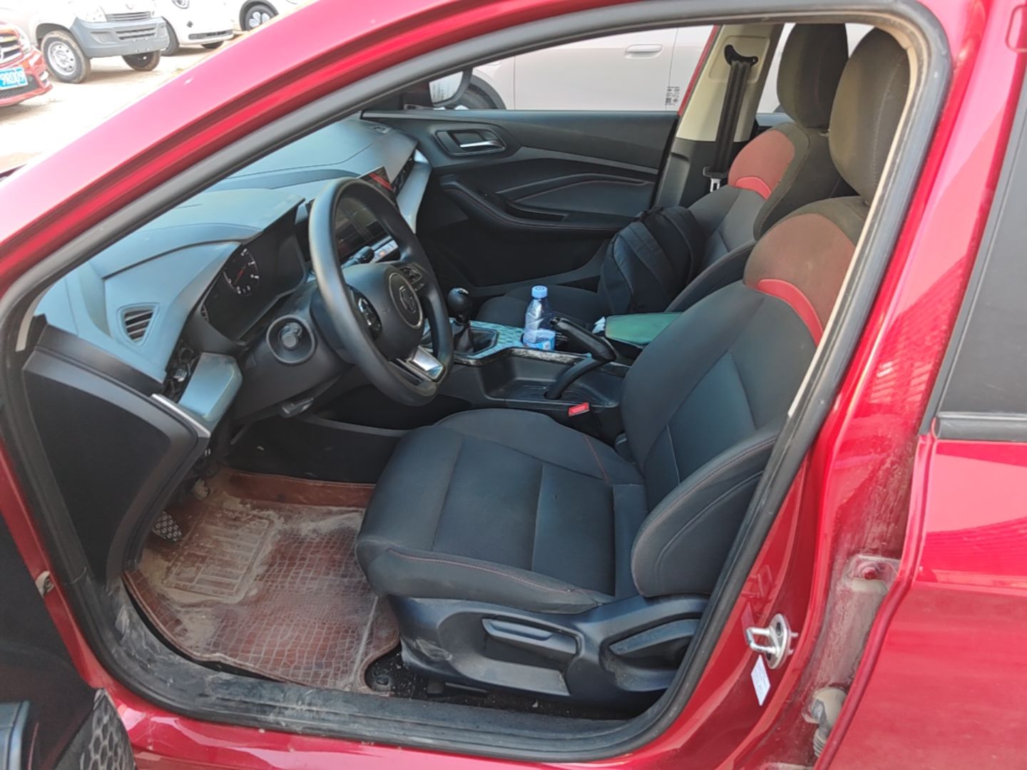 Avant de la voiture