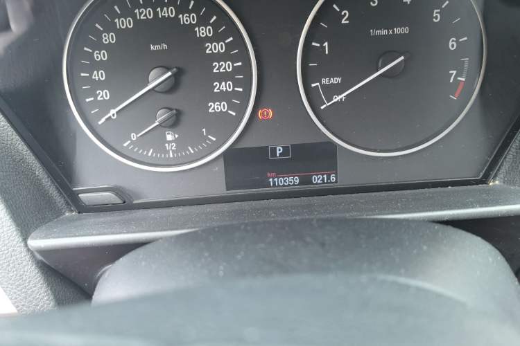 Used BMW 1 Series 2013 Revised 116i Leading Edition Odometer Close Up