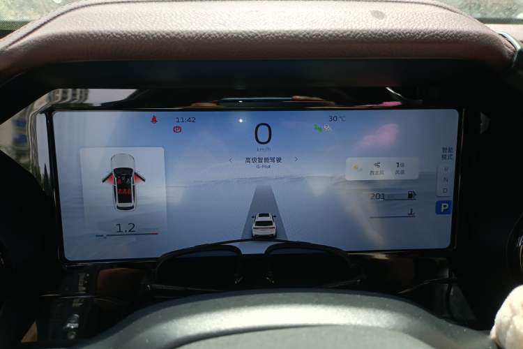 Used Geely Auto Monjaro L 2021 2.0TD DCT EVO Two-Wheel Drive Smart Luxury Version Instrument Cluster