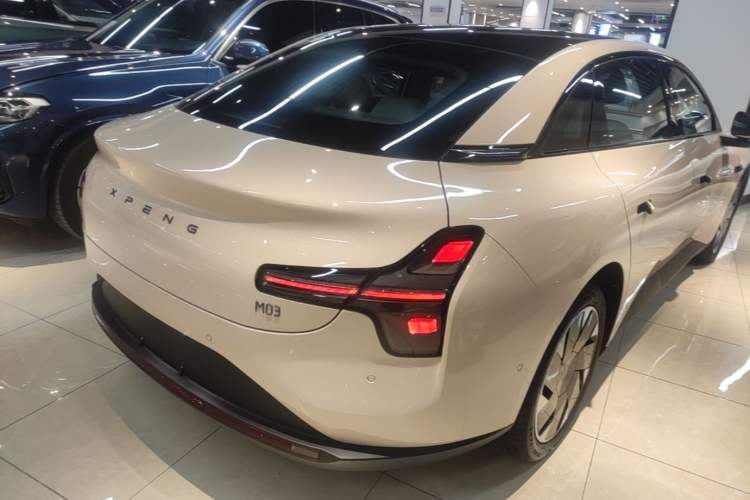 Used XPeng MONA M03 2025 600 with Ultra-Long Range Max Rear Right 45 Deg