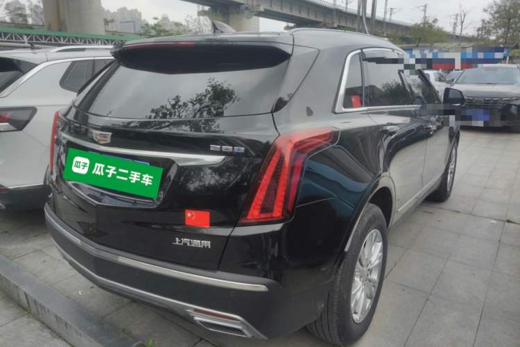 Used Cadillac XT5 2022 2.0T Two-Wheel Drive Luxury Version Rear Right 45 Deg