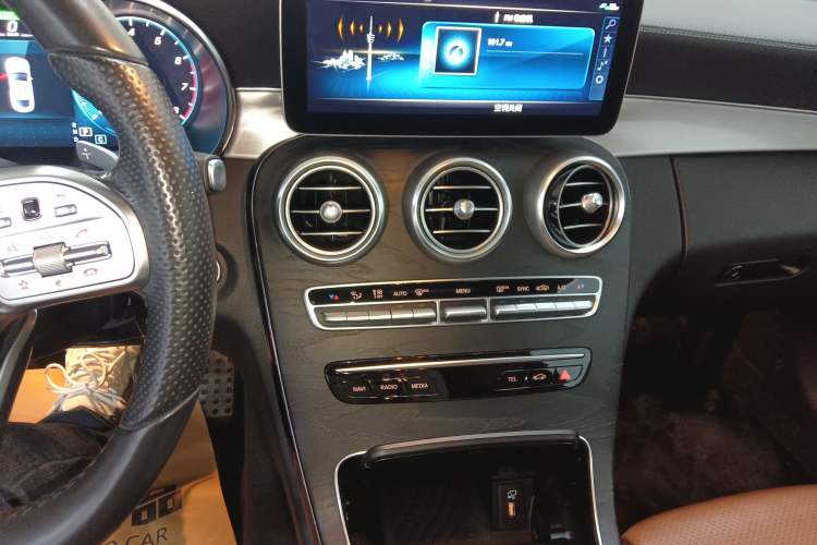 Used Mercedes-Benz C-Class 2021 C 260 Coupe Audio And AC Panel
