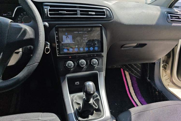 Used Citroen C4 Sega 2016 1.6L Manual Comfort Model Audio And AC Panel