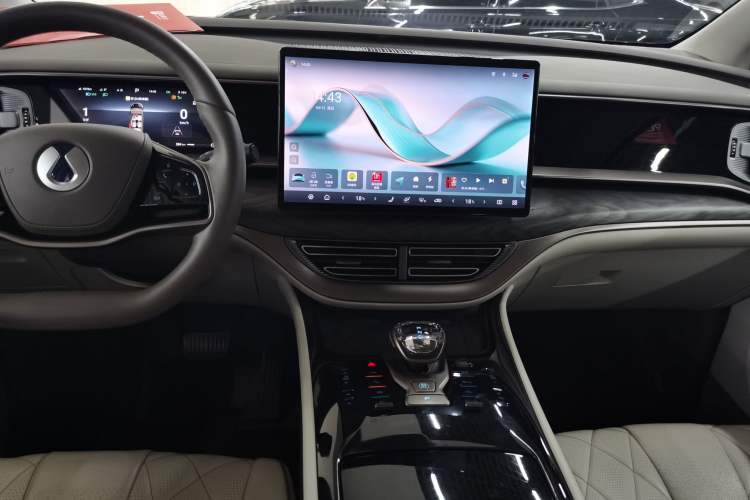 Used Denza D9 2022 DM-i 1040 Prestige Model Audio And AC Panel