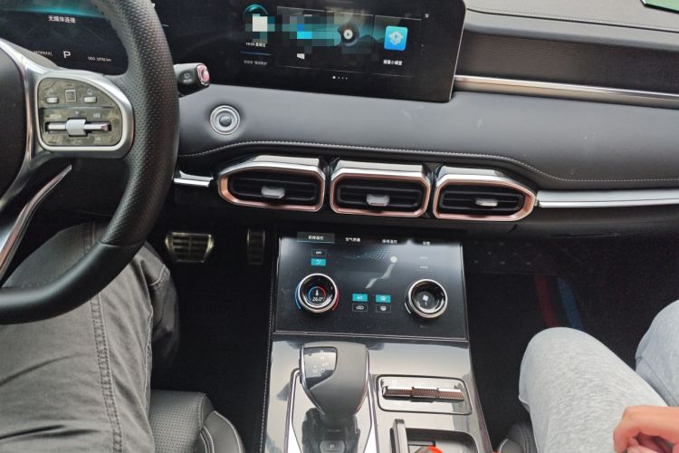 Used JETOUR X70 2021 Zhuge 1.6T DCT Junshi 7-Seater Audio And AC Panel