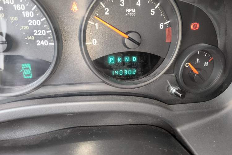 Used Jeep Patriot 2012 2.4 Sport Edition Odometer Close Up