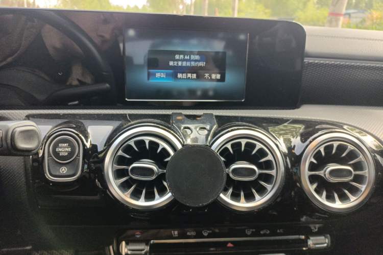 Used Mercedes-Benz A-Class 2019 Restyled A 180 L Sport Sedan Audio And AC Panel