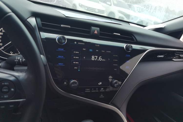 Used Toyota Camry 2019 Revised Version 2.5G Luxury Edition Audio And AC Panel