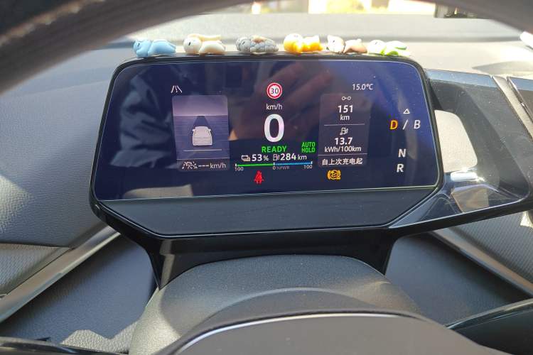 Used Volkswagen ID.4 CROZZ 2021 Long-Range Lite PRO Two-Wheel Drive Version Instrument Cluster