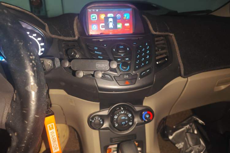 Used Ford Fiesta 2013 Sedan 1.5L Automatic Fashion Edition Audio And AC Panel