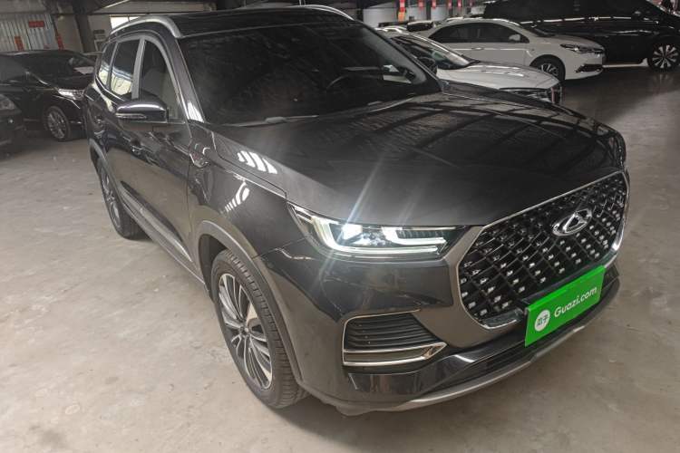 Used Chery Tiggo 8 PLUS 2022 Kunpeng Edition 390TGDI DCT Luxury Version Front Right 45 Deg