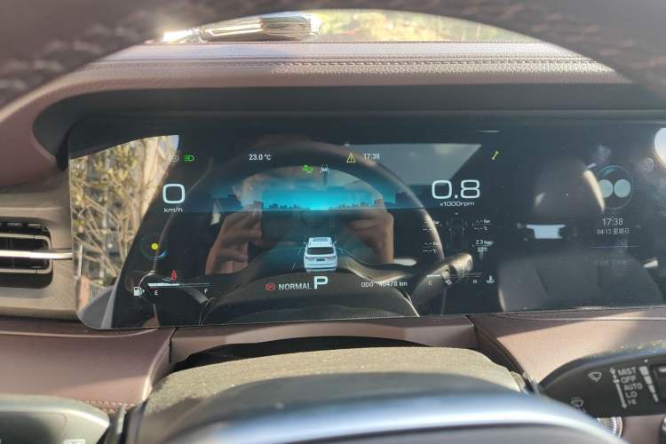 Used JETOUR X90 2022 Zilong 2.0T DCT Changsheng Edition 7-Seater Instrument Cluster