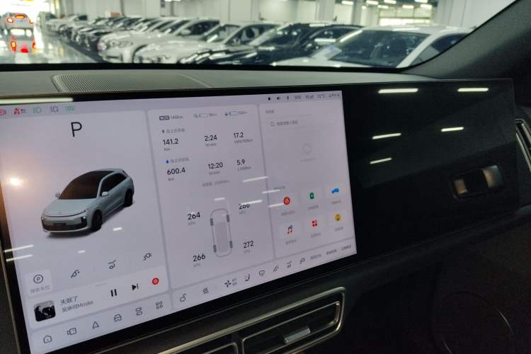 Used Li Auto L6 2025 Max Smart Refresh Edition Audio And AC Panel