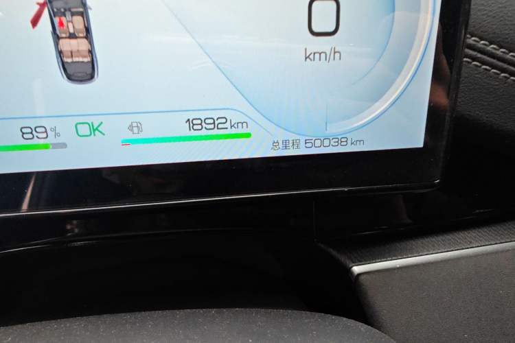 Used BYD Seal 06 New Energy 2024 DM-i 120KM Prestige Model Odometer Close Up