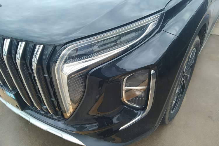 Used Hongqi HS7 PHEV 2024 2.0T PHEV Four-Wheel Drive Flagship Edition 6 Seats Left Front Headlight