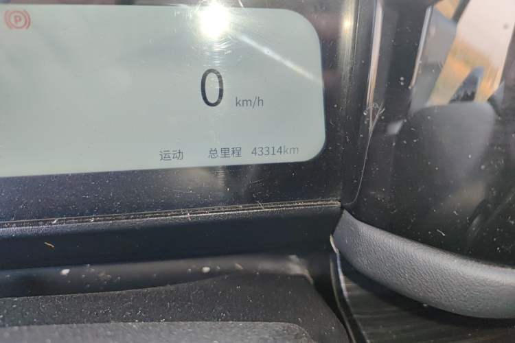 Used iCAR 03 2024 501km Four-wheel Drive Long-Range Advanced Version Odometer Close Up