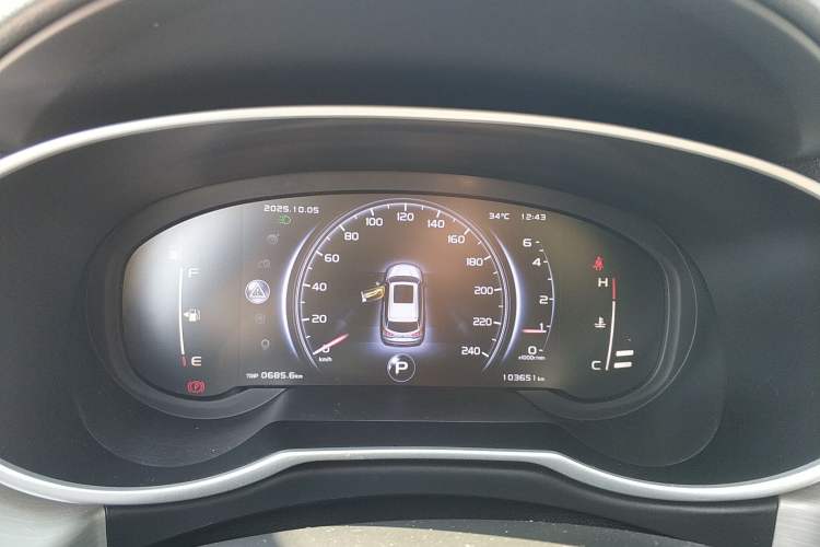 Used Geely Auto Emgrand X7 Sport 2018 1.8TD Automatic Two-Wheel Drive Smart 4G Connected Version