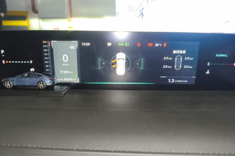 Used CHANGAN Eado DD 2023 Blue Whale NE 1.5T GDI DCT Flagship Model Instrument Cluster