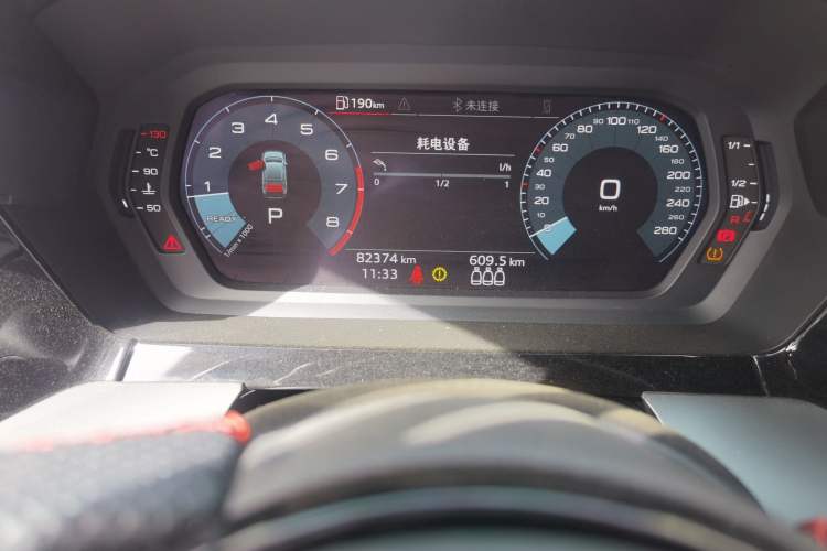 Used Audi A3 2021 A3L Limousine 35 TFSI Progressive Sport Edition Odometer Close Up