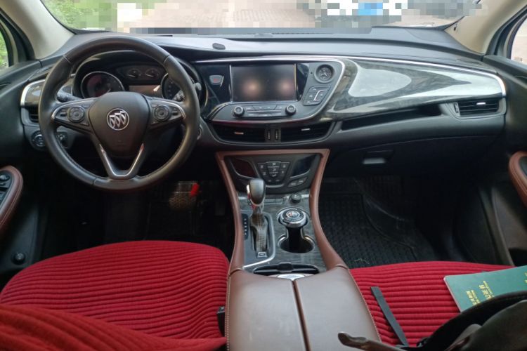 Used Buick Envision 2014 28T Four-Wheel Drive Luxury Model Center Console