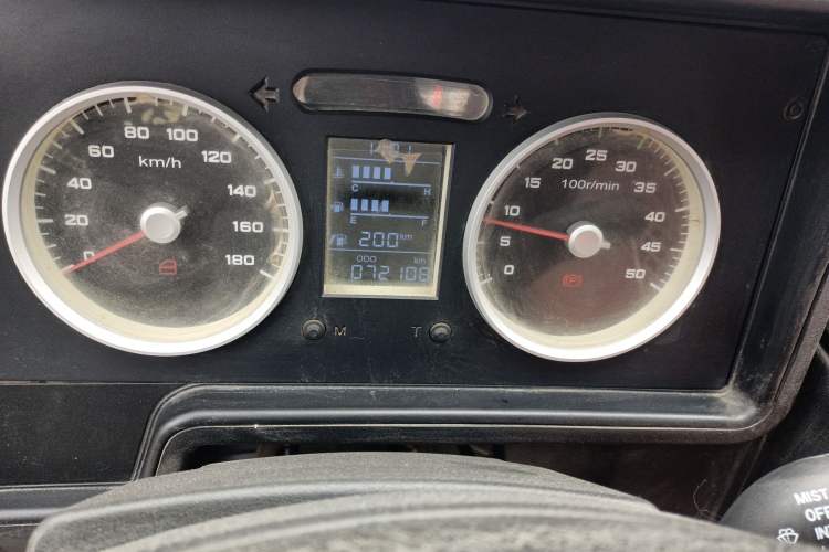 Used Iveco Daily  Odometer Close Up