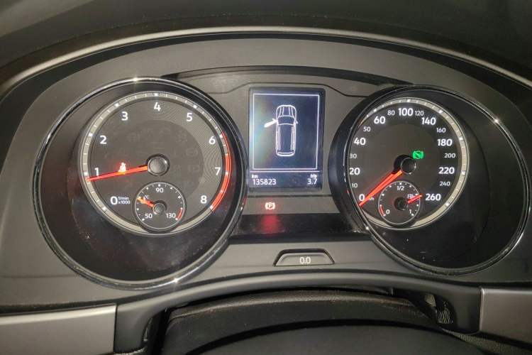 Used Volkswagen Teramont 2017 380TSI Four-Wheel Drive Luxury Edition Instrument Cluster