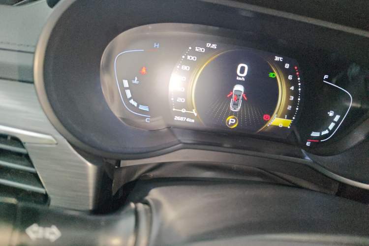 Used Geely Auto Emgrand GS 2020 1.4T CVT Ya Odometer Close Up