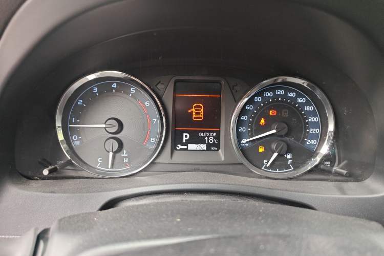 Used Toyota Corolla 2017 Revised Version 1.2T S-CVT GL-i Instrument Cluster