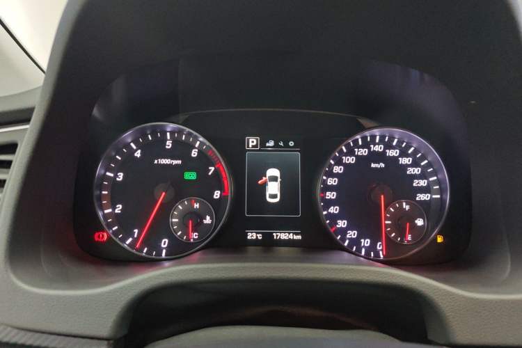 Used Hyundai Elantra (6th Generation / Lingdong) 2018 1.4T Dual-Clutch Xuan Dong · Dynamic Edition Instrument Cluster