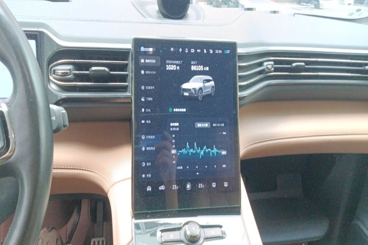 Used Nio ES8 2022 100 kWh Six-Seater Version Audio And AC Panel