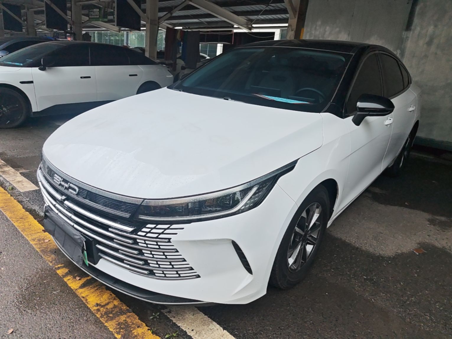 تحت مقدمة السيارة