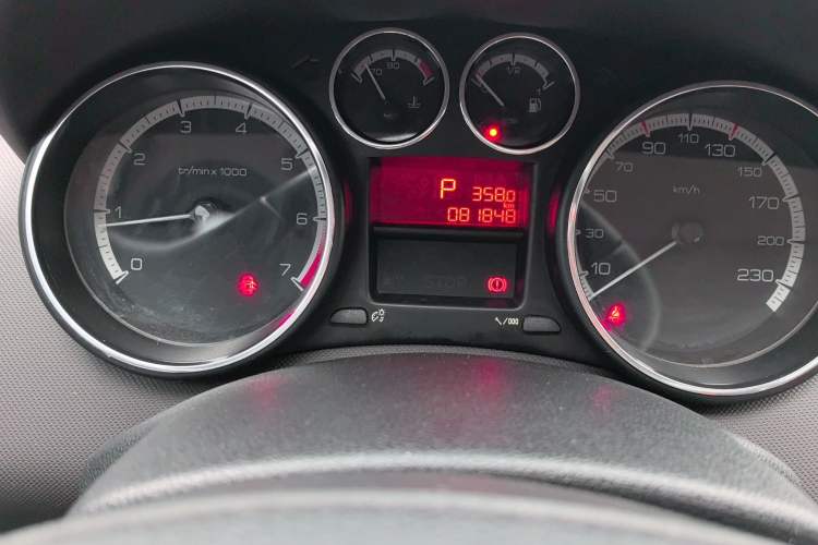 Used Peugeot 308 2009 1.6T SW Fashion Edition Instrument Cluster