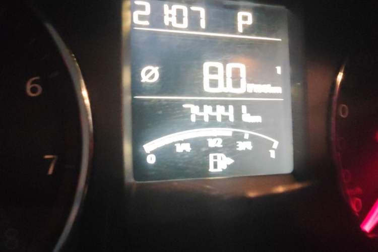 Used Volkswagen Polo 2018 1.5L Automatic Enjoyment Model Odometer Close Up